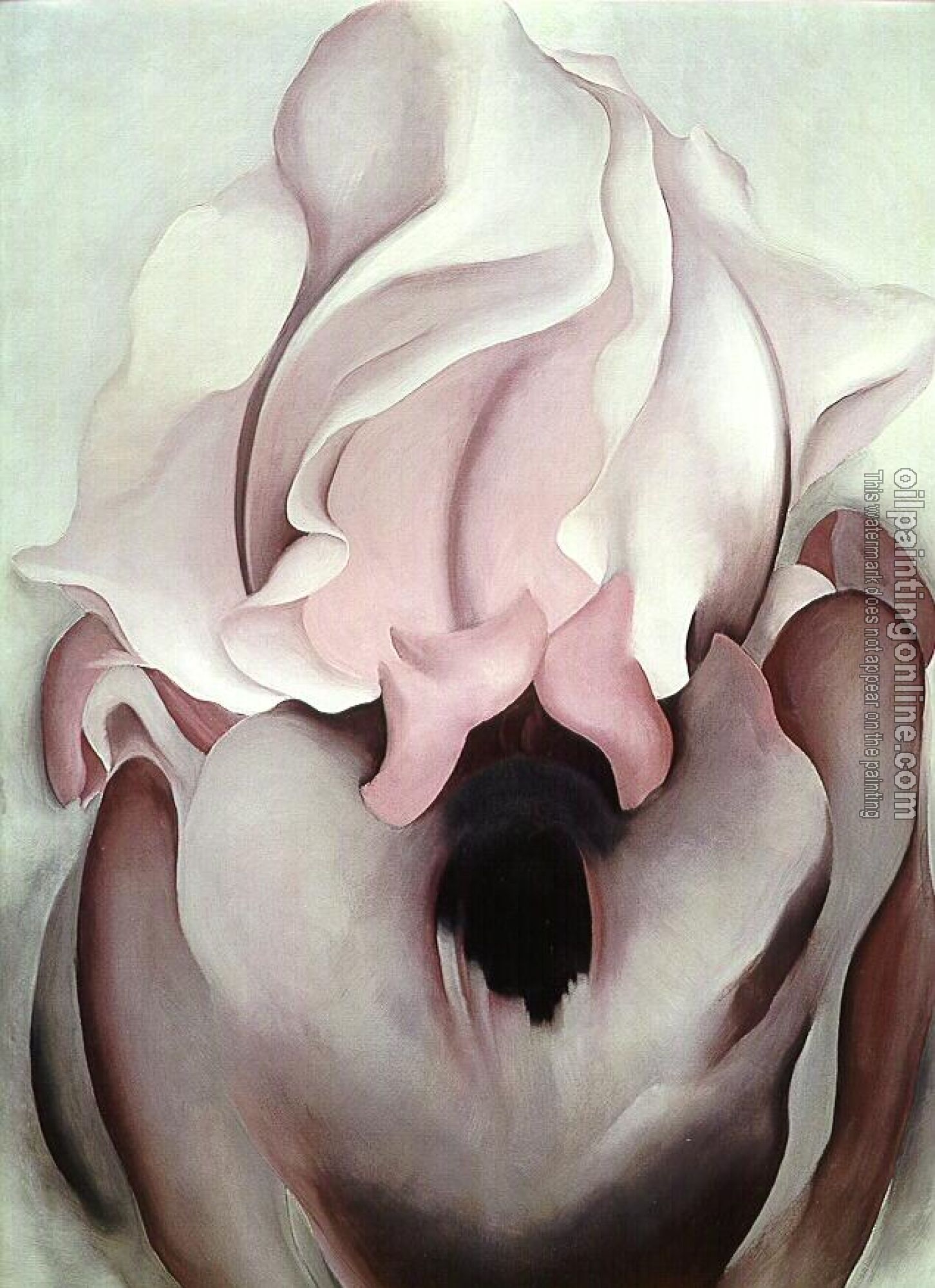 O Keeffe, Georgia - Black Iris